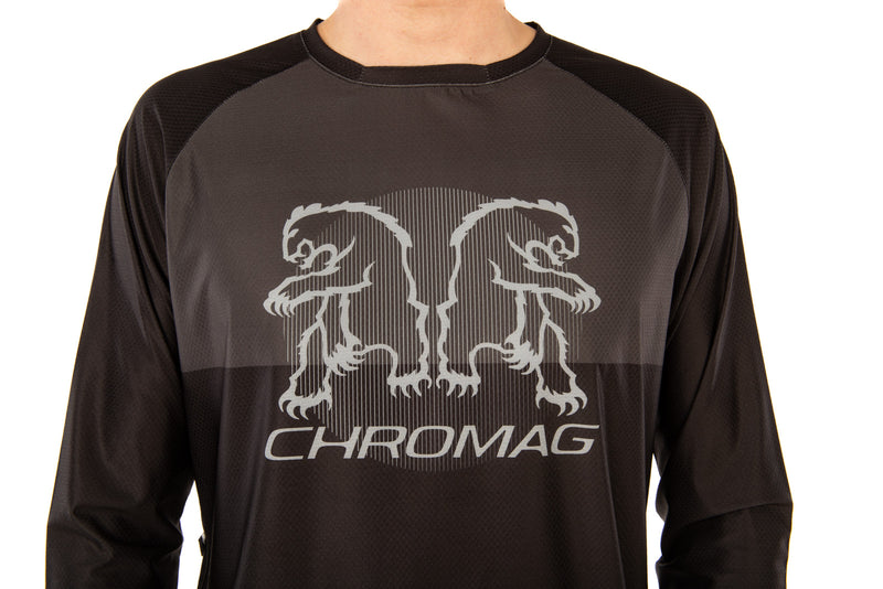 Dominion Chromag Bikes Long-sleeve MTB Jersey Bike Top Shirt